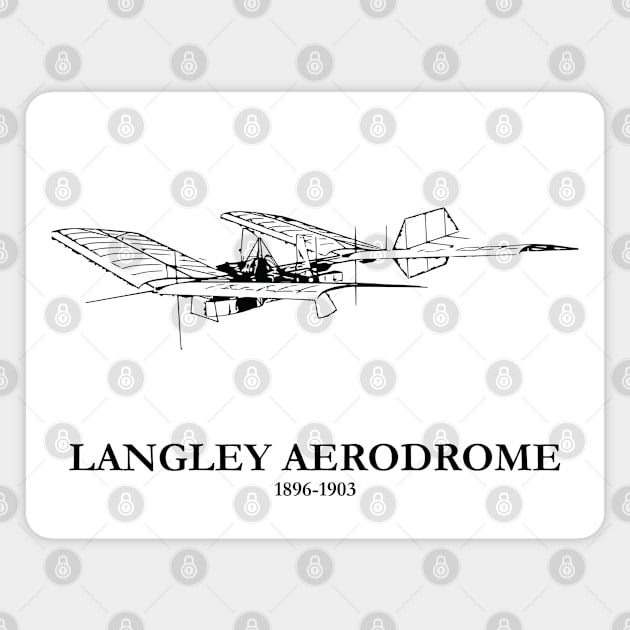 Langley Aerodrome 1896–1903 Magnet by Lakeric